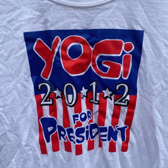 Yogi Bear for President 2012 Tee Shirt Men’s Large Vintage - Picture 2 of 5